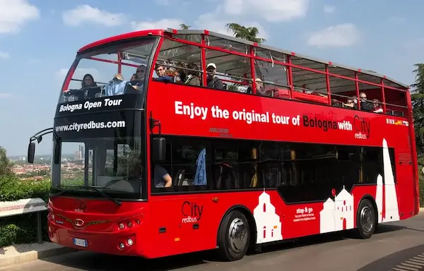 The Bologna City Red Bus